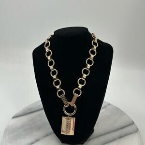 Dannijo Elisa Gold Plated Pendant Necklace